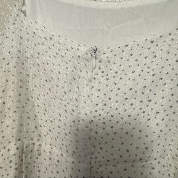 Sage The Label Star Print Wrap Mini Dress – Size L - Picture 6 of 6